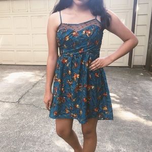 High low vintage style summer dress